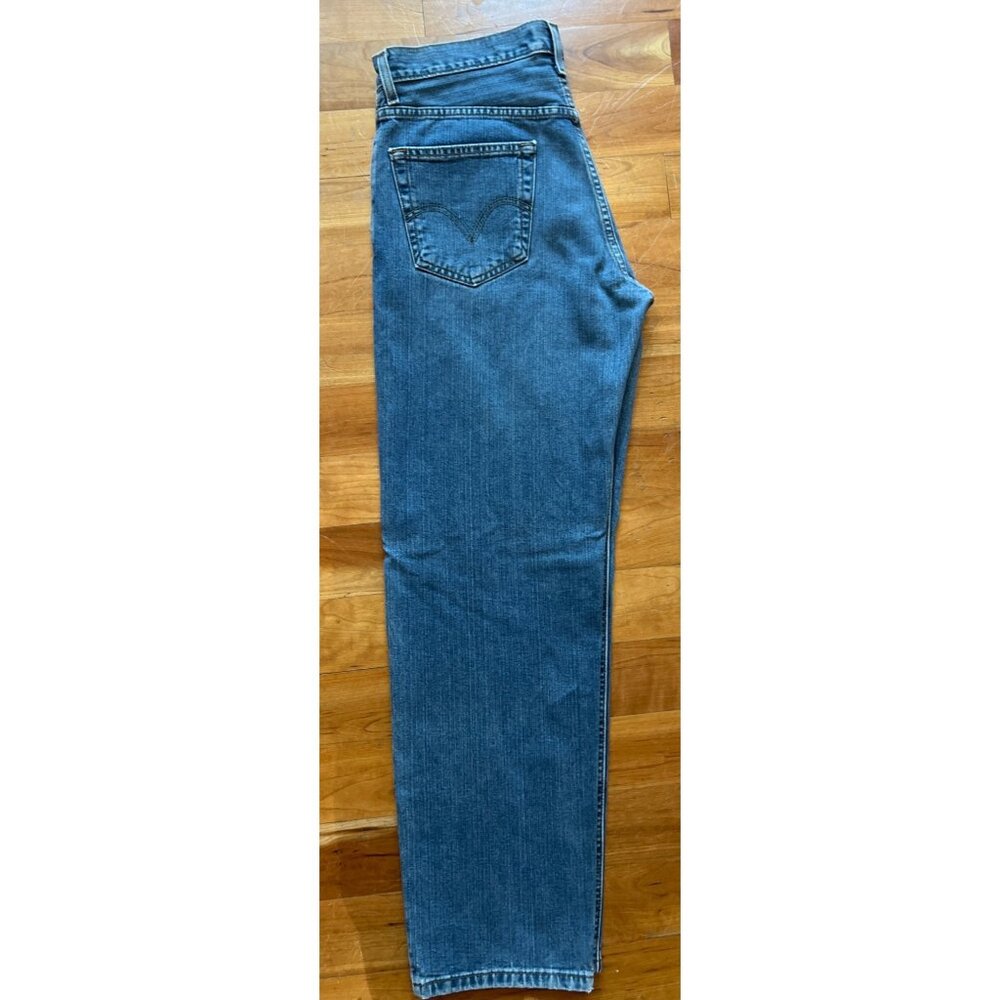 Levis 550 Mens Relaxed Fit Jeans W34 L32 100% Cotton Made In Colombia - Picture 8 of 9